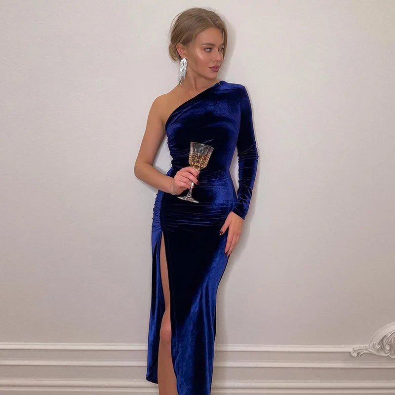 Valentina Velvet Dress